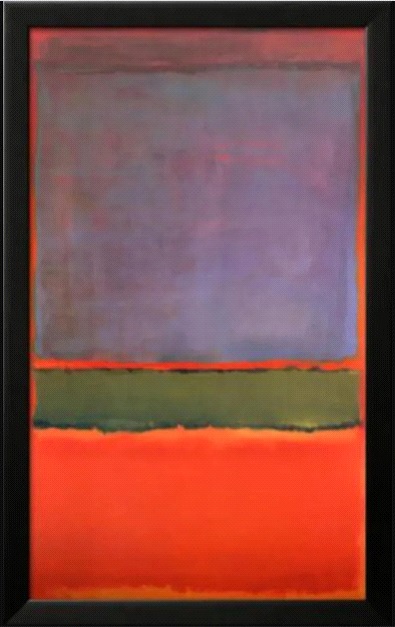 Mark Rothko - No.6 Mor, Yeşil ve Kırmızı  (No.6 Violet, Green and Red)